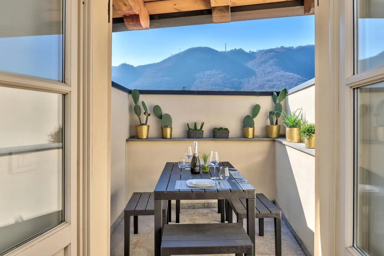 Duomo-Porta Torre Penthouse With Private Terrace Apartment Como 0*,  Italy